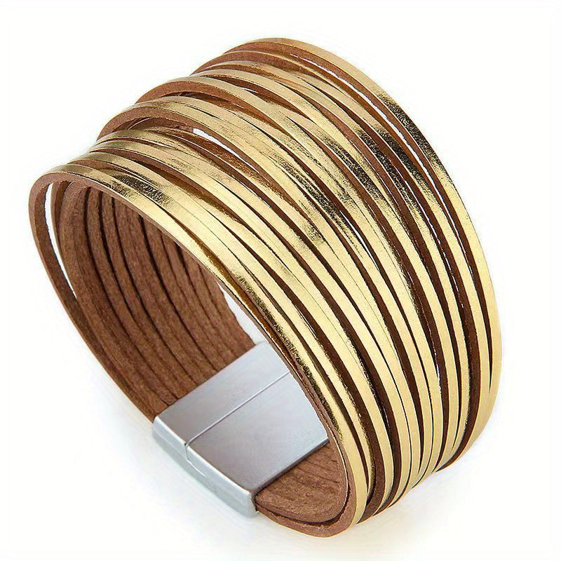 Multi-layer Magnetic Clasp Bracelet Popular Across Borders