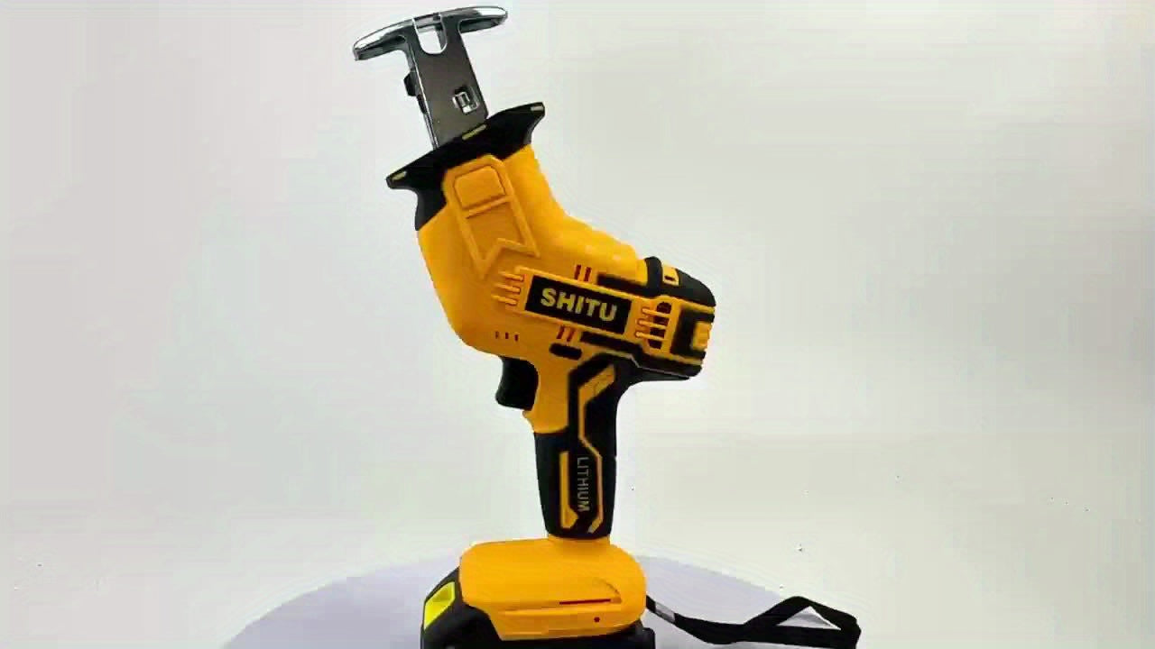 2025 Newly Upgraded Wireless Rotary Saw And Electric Reciprocating Saw in 2025, Equipped with Blade Set And Wood/Metal/Pvc Cutting Charger, And Featuring Multiple Safety Functions, Including a Safety Lock for Multi-Purpose Cu
