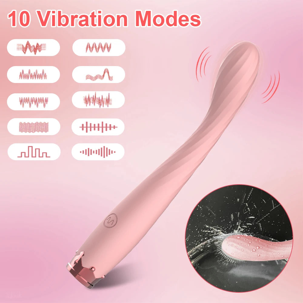 8 Seconds to Orgasm G-Spot Vibrator for Women Beginner Finger Shaped Vibes Nipple Clitoris Stimulator Sex Toys for Adult Female