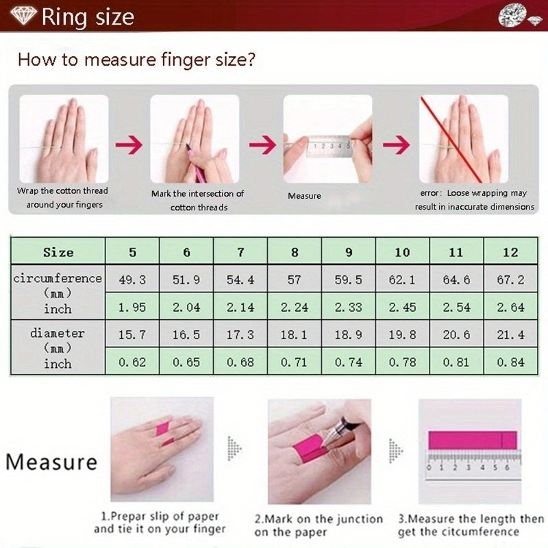 [READKISS | Synthetic Zirconia] READKISS 1.5 Ct Synthetic Zirconia 4 Prong Setting Single Stone Side Micro Pave 3 Row Rings | Plated White K Copper | for Women, Valentine's Day, Wedding, Casual Party, Daily Occasion, April Bi