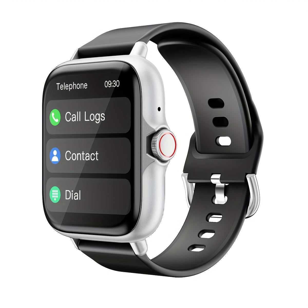 [Smart Watch] 1.83" Smart Watch | Full Touch Screen, Activity Tracker with Call & Message Functions, Pedometer, Multiple Sports Modes, Compatible with IOS/Android Devices, Simple Style, Ideal Gift for Any Occasion