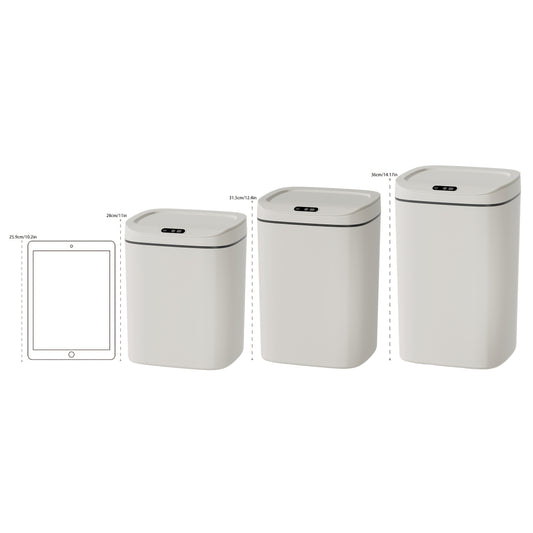 Smart Trash Can, Easily Opened with A Wave Of Your Hand, Tightly Sealed, Effectively Blocking Odors, Keeping The Air Fresh, Stylish In Appearance, Sturdy And Durable, Easy to Clean.