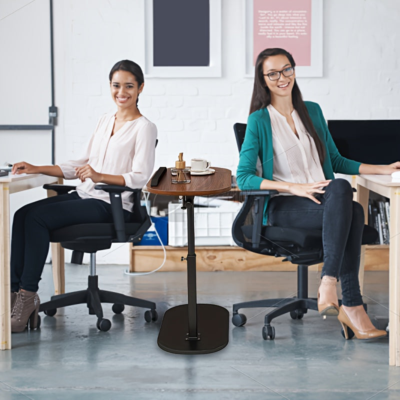 Laptop table, a mobile and adjustable side table/folding table, suitable for home office desks, coffee tables and bedside sofas, used in office reception, offices, holiday and Mother's Day gifts.