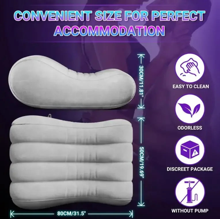 Inflatable Sex Aid Wedge Pillow Love Position Cushione Sex Furniture Erotic Sex Sofa Adult Games BDSM Toys For Couples Adult%