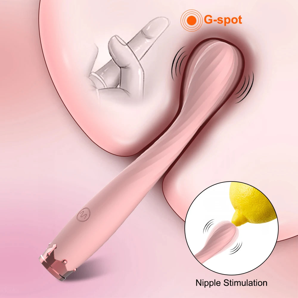 8 Seconds to Orgasm G-Spot Vibrator for Women Beginner Finger Shaped Vibes Nipple Clitoris Stimulator Sex Toys for Adult Female