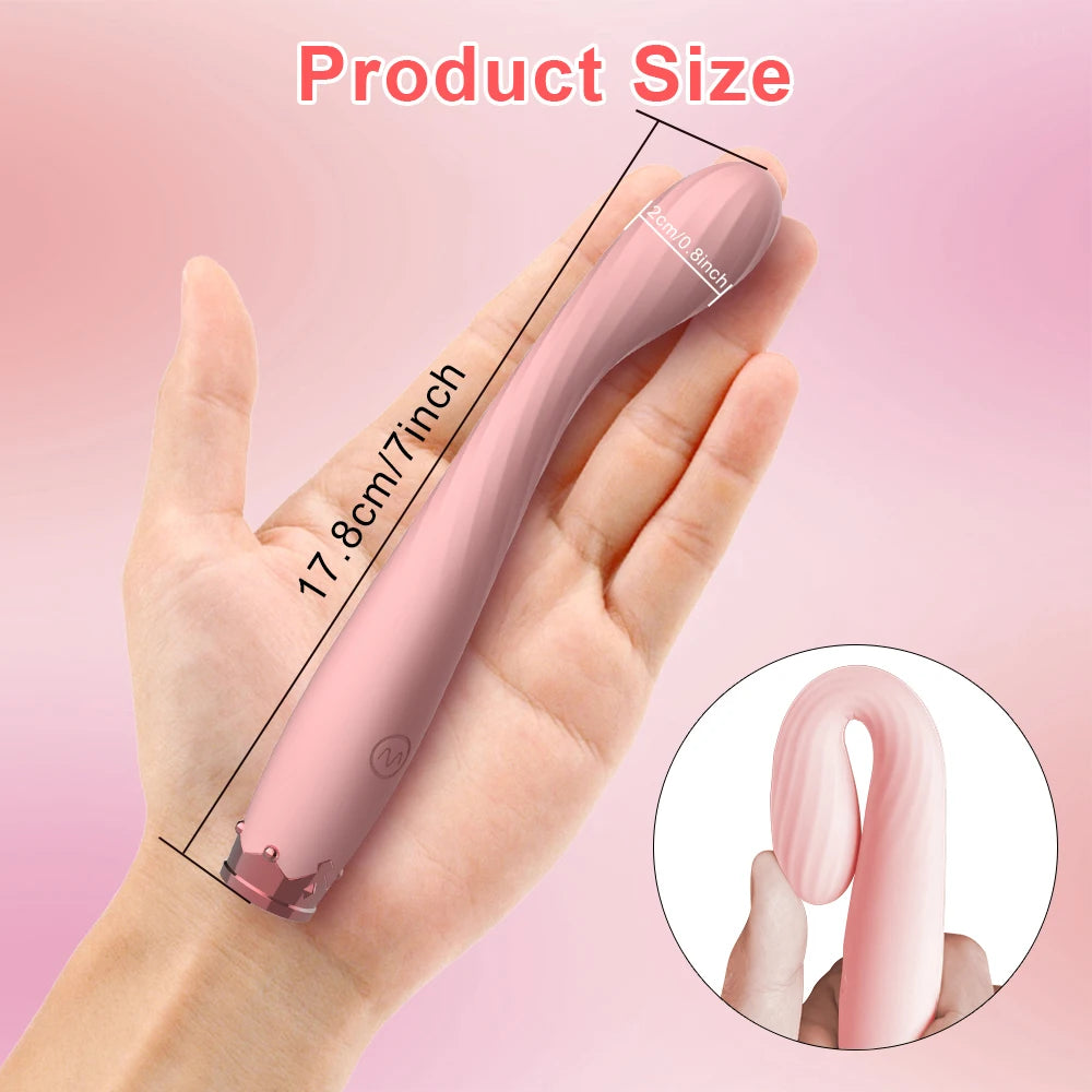 8 Seconds to Orgasm G-Spot Vibrator for Women Beginner Finger Shaped Vibes Nipple Clitoris Stimulator Sex Toys for Adult Female