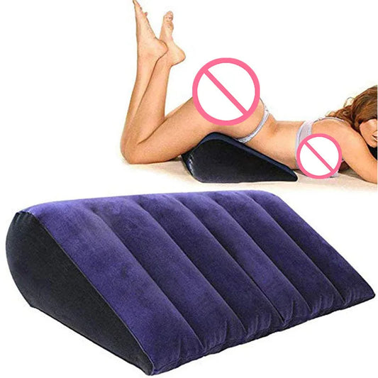 Inflatable Triangular Semicircle Cylindrical Sex Pillow Sexx Game Husband And Wife Cushion Exotic Body Support Pad Sexo Toys