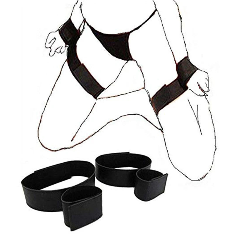 Adult Sex Shop Erotic Costume 18 Strap-on Toys Bdsm Hand And Leg Restraints Erotic Products Sexy Lingerie Gay Bondage SM Props