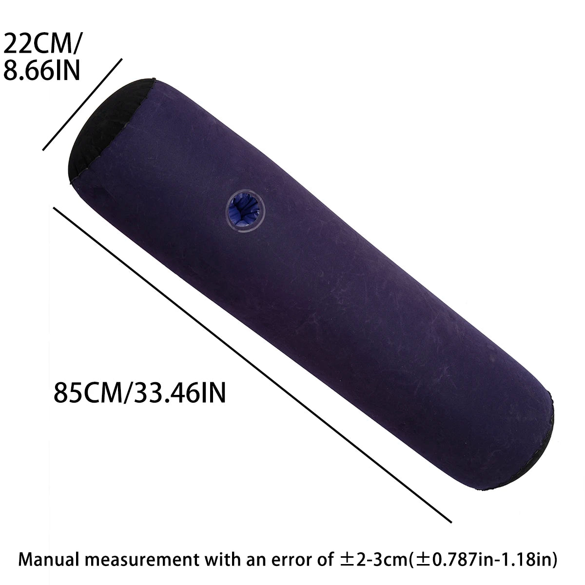 Cylindrical plush inflatable sex support pillow, dildo, inverted auxiliary tool, adult party toy