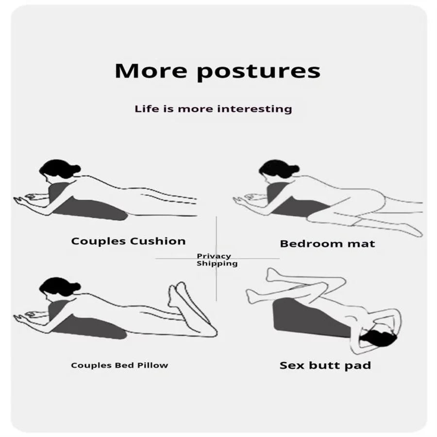 Butt Cushion Couples Pregnanly Pillow Cushion Bed Waist Seat Sofa Cushion Couple Auxiliary Sex Pillow Sex Toys For Women
