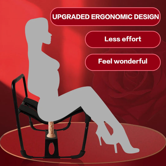1pc Sex Chair, Couple's Intimacy Chair, Multi-Functional Sex Chair for Couples,  Effortless Pleasure Aid with Elastic Support