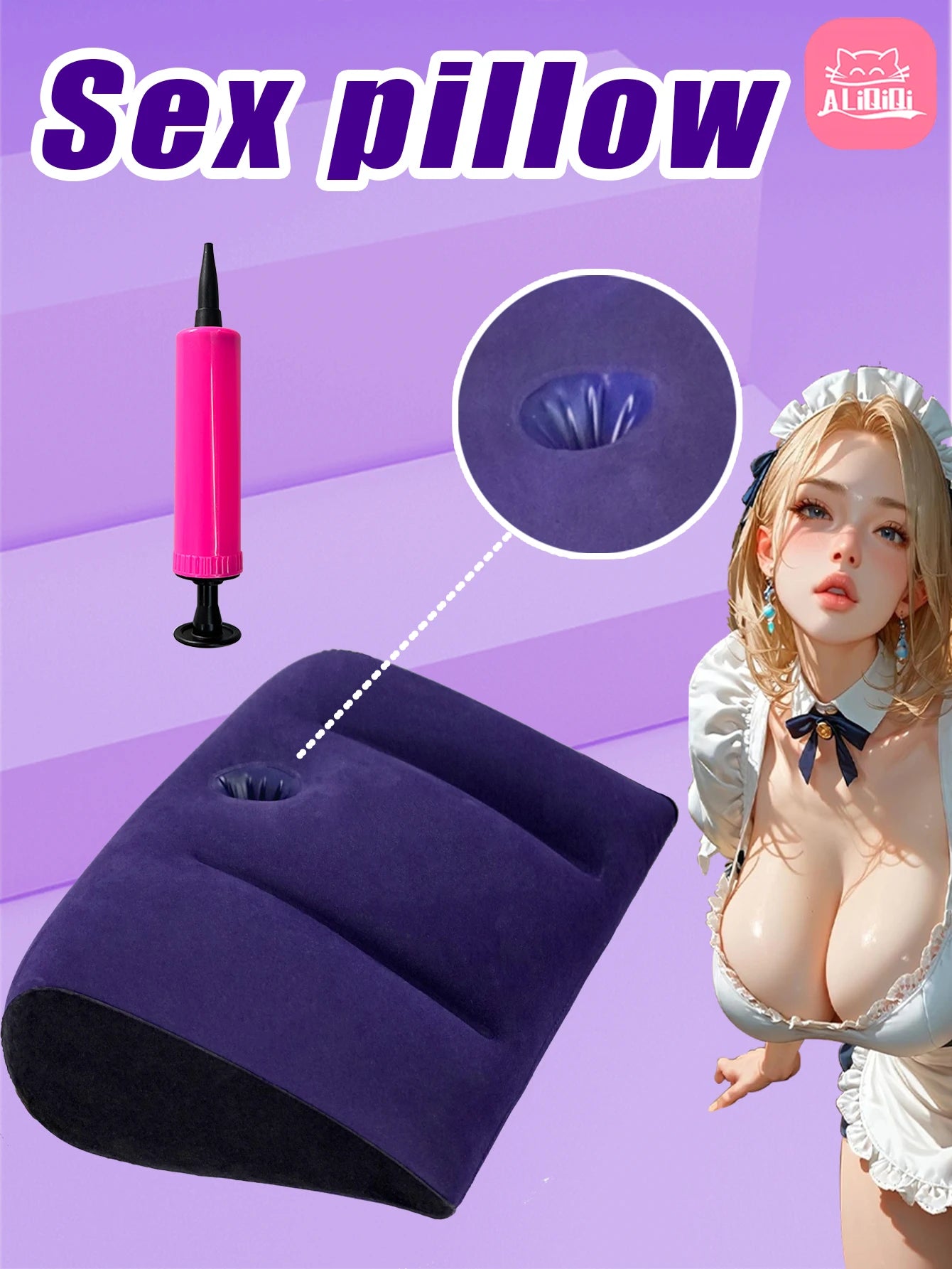 Sex Position Enhancer Chair Novelty Toy with Handrail for CouplesSex Stool Multifunction, Sex Chair Aid Bounced Sex Toys, SM