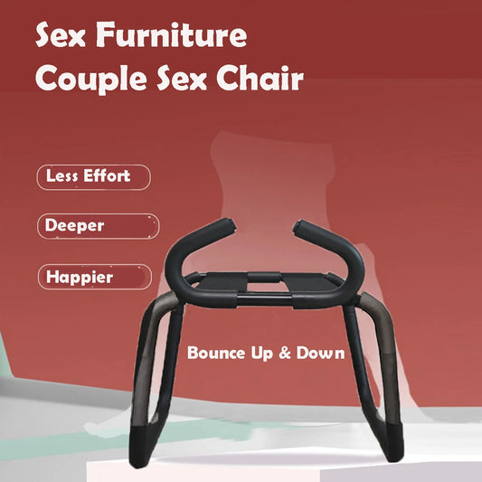 BDSM Couple Sex Chair Adult Sexual Position Sex Furniture 18+ Woman Masturbation Bounce Chairs Sex Stool Erotica Equipment Chair