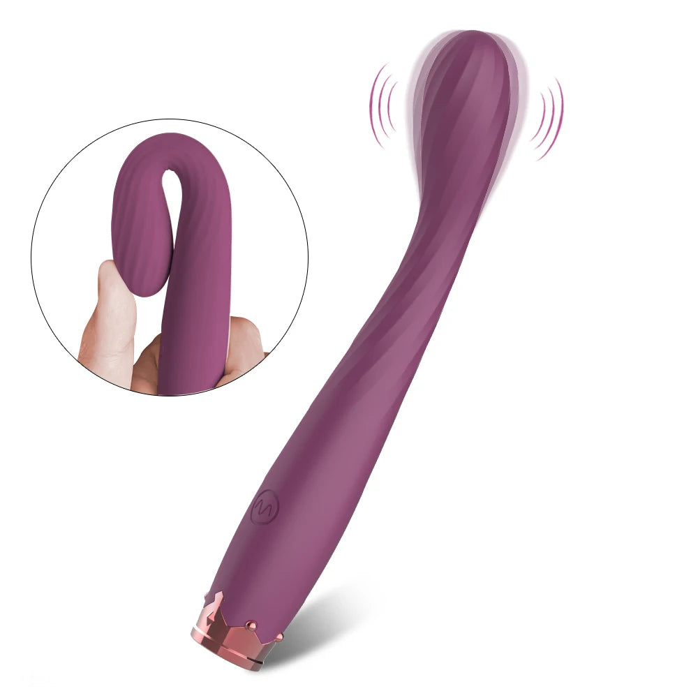 8 Seconds to Orgasm G-Spot Vibrator for Women Beginner Finger Shaped Vibes Nipple Clitoris Stimulator Sex Toys for Adult Female