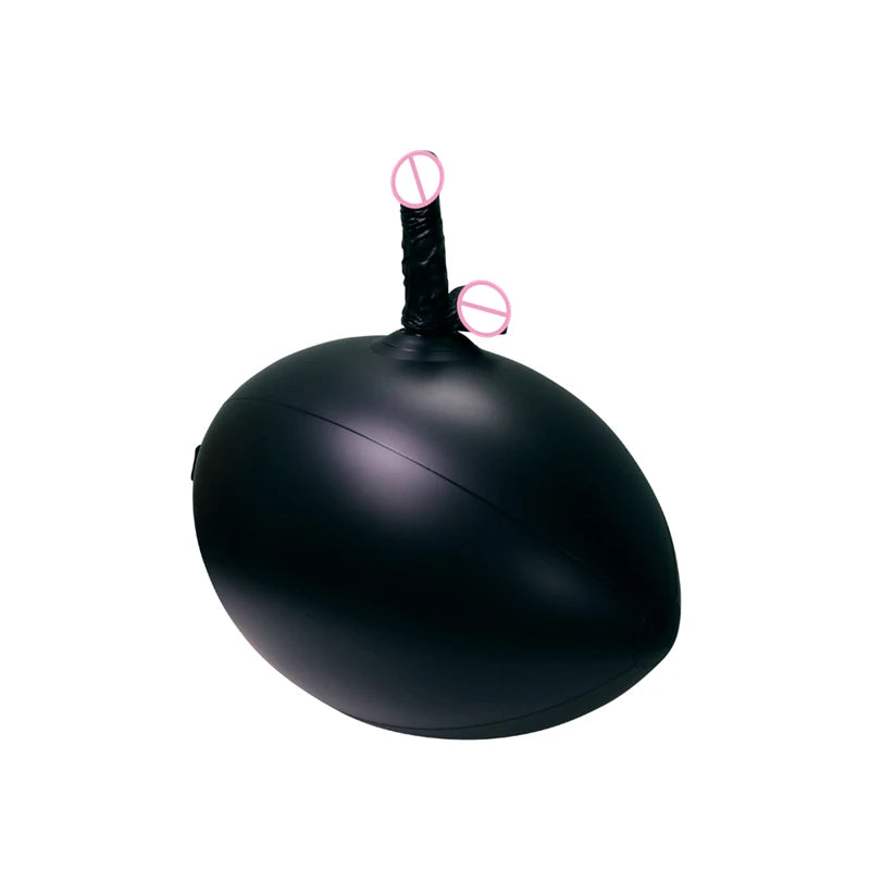 Female Masturbator! Inflatable Balloon Sex Cushion With Dildo Easy To Store And Clean Sex Furniture Adult Games 3P Couples flirt