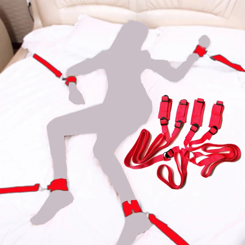 Adult Sex Shop Erotic Costume 18 Strap-on Toys Bdsm Hand And Leg Restraints Erotic Products Sexy Lingerie Gay Bondage SM Props