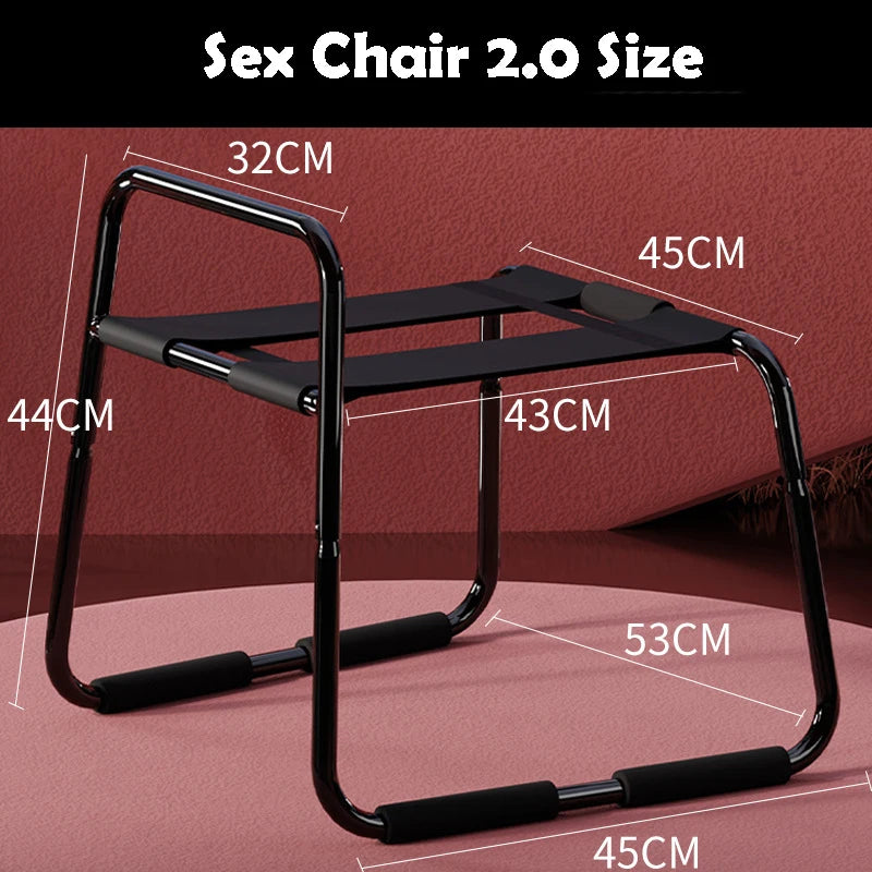 BDSM Couple Sex Furniture Adult Game Sex Chair Elastic Stool Erotica Equipment Chair SM Swing Bouncing Hopping Sex Toy Set