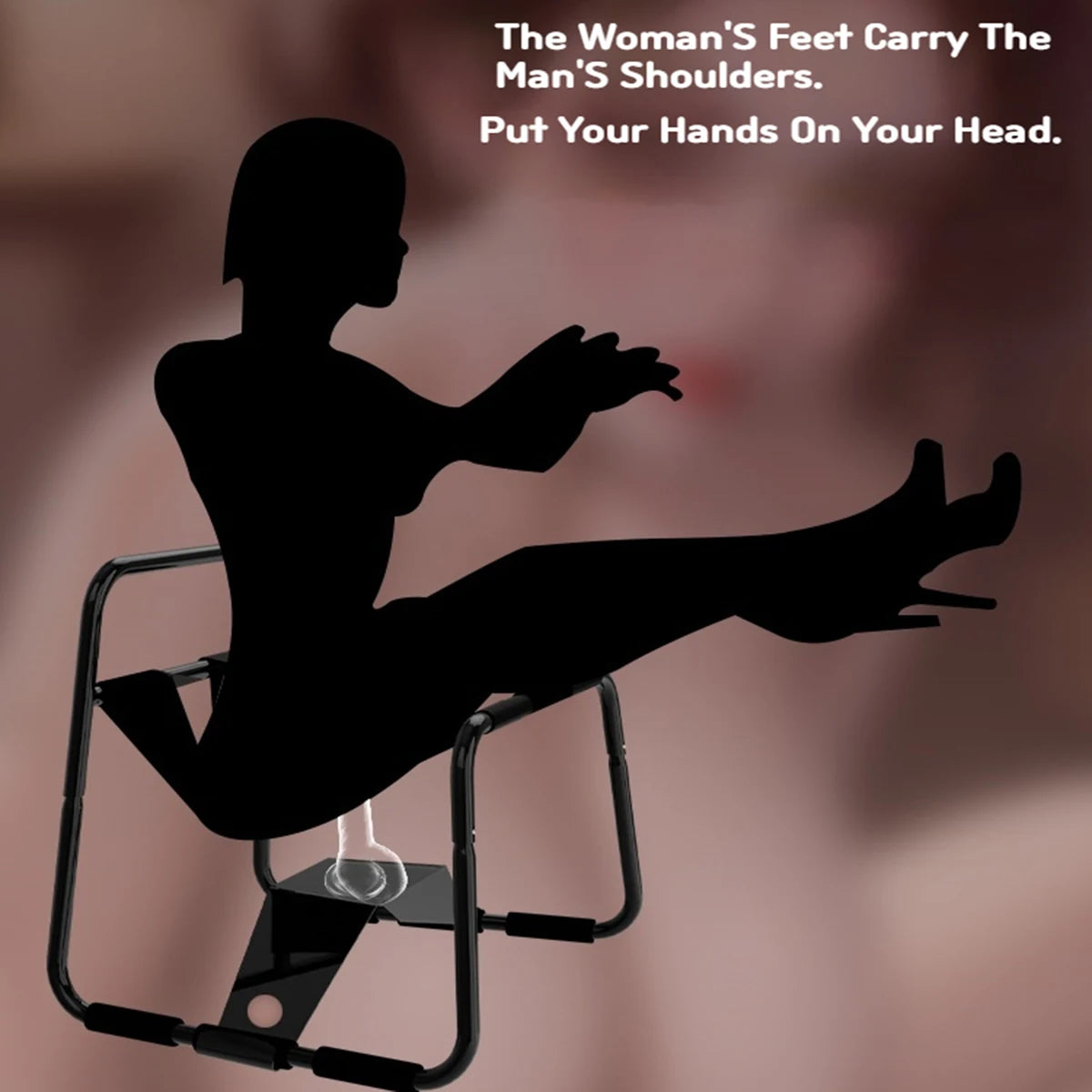 BDSM Couple Sex Furniture Adult Game Sex Chair Elastic Stool Erotica Equipment Chair SM Swing Bouncing Hopping Sex Toy Set