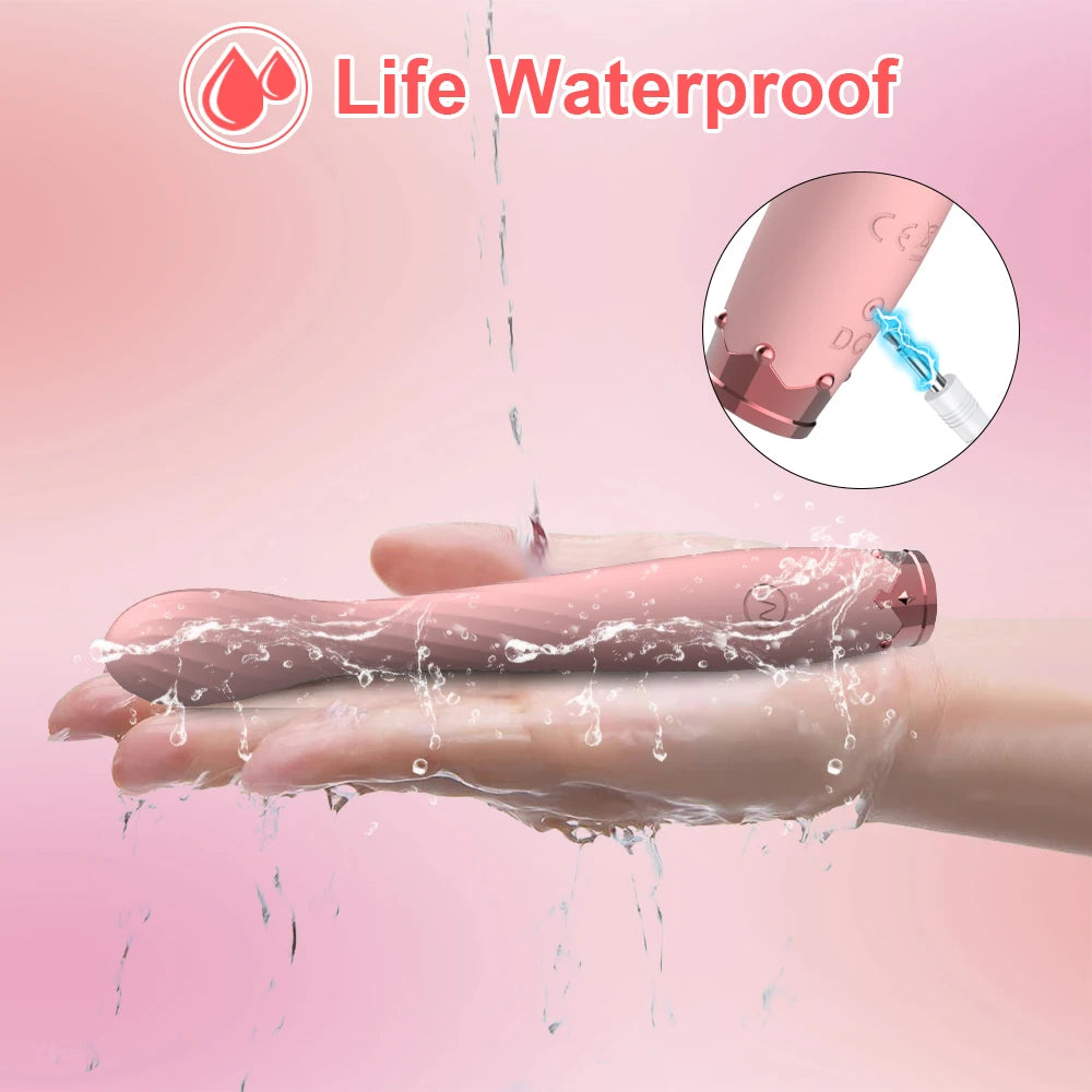 8 Seconds to Orgasm G-Spot Vibrator for Women Beginner Finger Shaped Vibes Nipple Clitoris Stimulator Sex Toys for Adult Female
