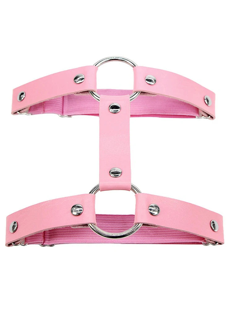 Sexy Garter Belt PU Leather Body Harness Bondage Sex Erotic Suspender BDSM Sex Toys for Couple Underwear Strap Slave Party