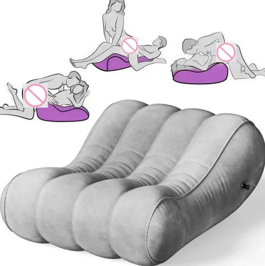 Inflatable Sex Aid Wedge Pillow Love Position Cushione Sex Furniture Erotic Sex Sofa Adult Games BDSM Toys For Couples Adult%