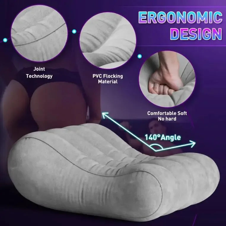 Inflatable Sex Aid Wedge Pillow Love Position Cushione Sex Furniture Erotic Sex Sofa Adult Games BDSM Toys For Couples Adult%