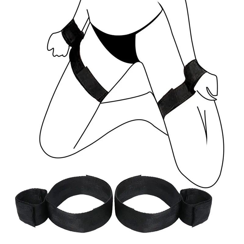 Adult Sex Shop Erotic Costume 18 Strap-on Toys Bdsm Hand And Leg Restraints Erotic Products Sexy Lingerie Gay Bondage SM Props