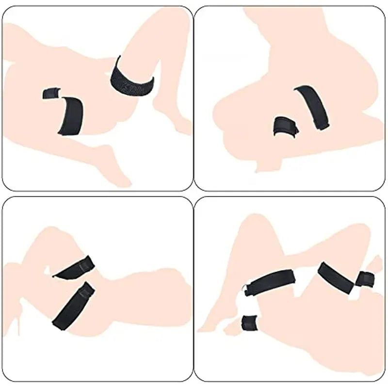 Adult Sex Shop Erotic Costume 18 Strap-on Toys Bdsm Hand And Leg Restraints Erotic Products Sexy Lingerie Gay Bondage SM Props