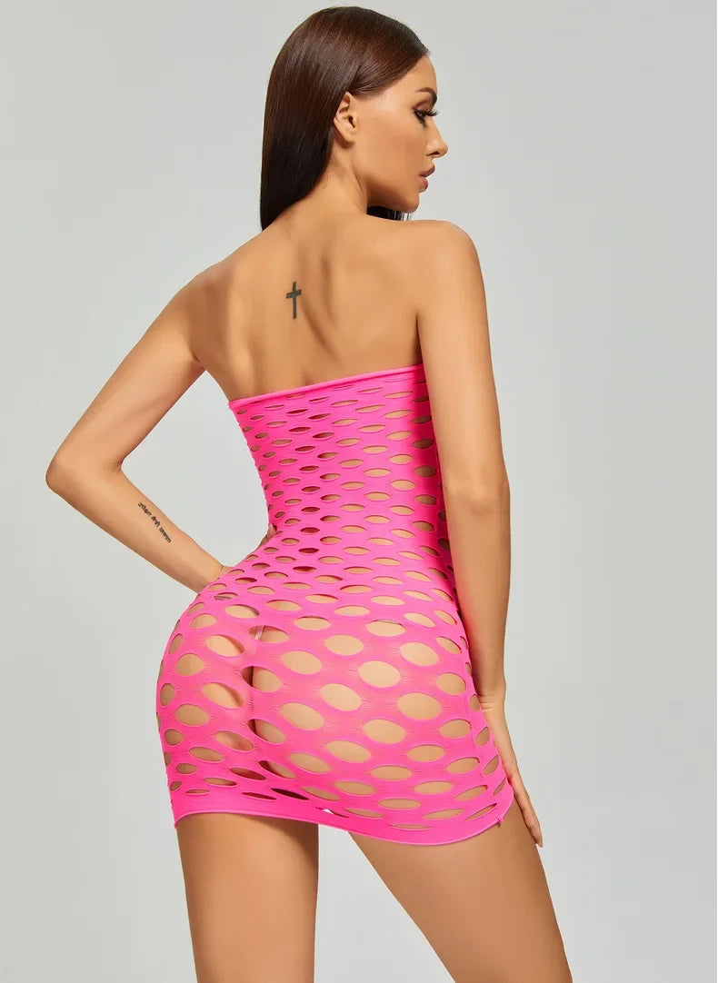 Sexy Lingerie Pornos Suit Crotchless Fishnet Underwear Sexy Women Intimacy Bdsm Bondage Gear Set Porno Adult Game Sex Toys Woman