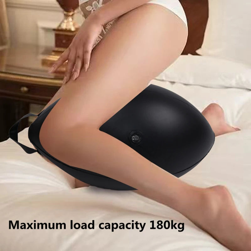 Female Masturbator! Inflatable Balloon Sex Cushion With Dildo Easy To Store And Clean Sex Furniture Adult Games 3P Couples flirt