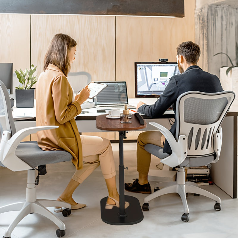 Laptop table, a mobile and adjustable side table/folding table, suitable for home office desks, coffee tables and bedside sofas, used in office reception, offices, holiday and Mother's Day gifts.