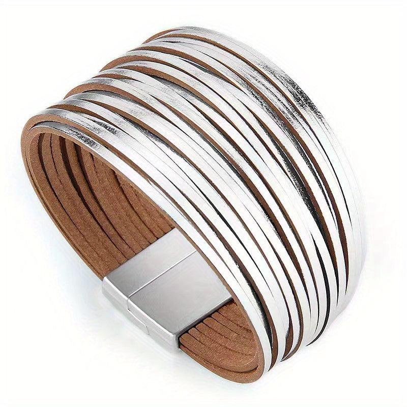 Multi-layer Magnetic Clasp Bracelet Popular Across Borders