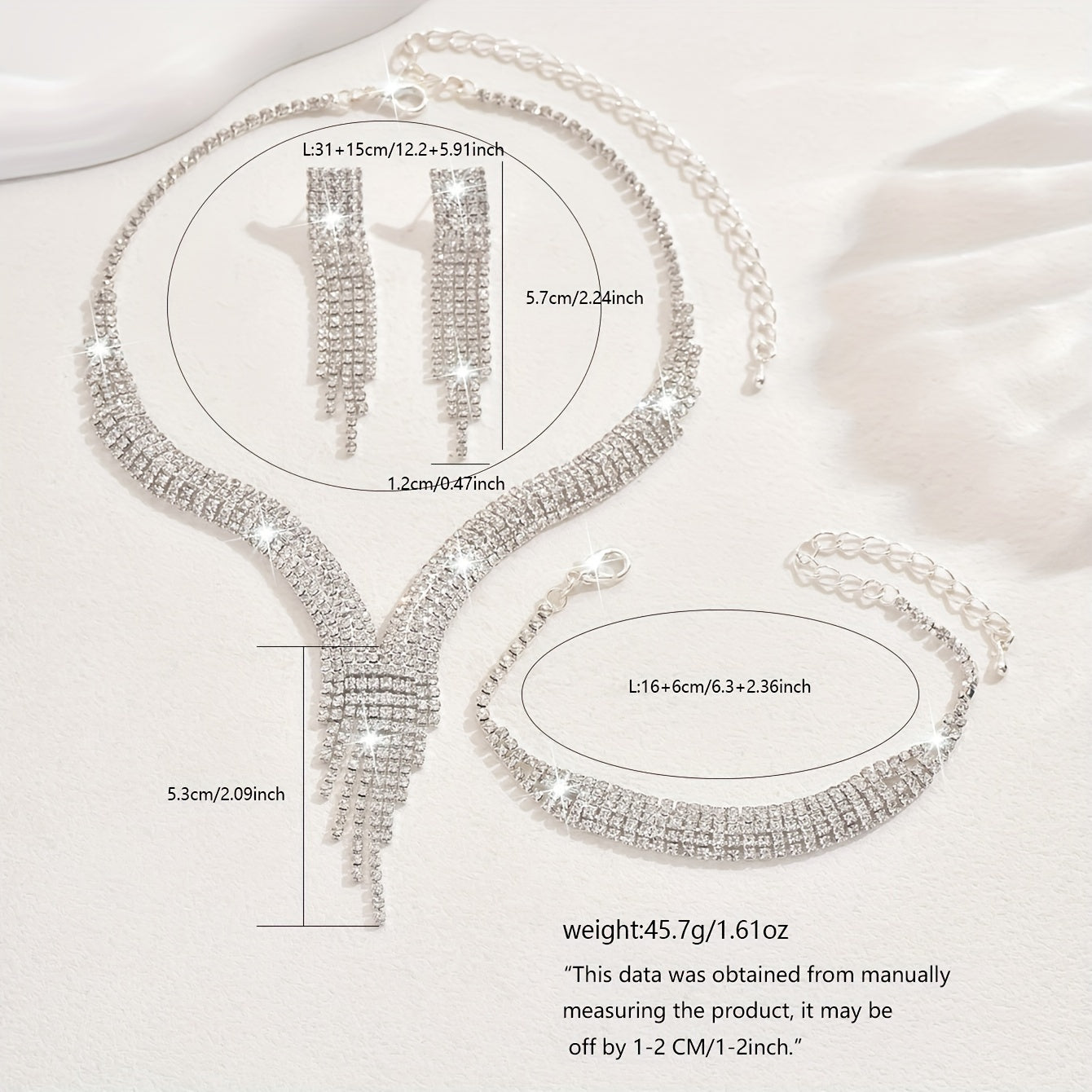 Silver Plated Copper August Birthstone Elegant V-shaped Tassel Necklace - Rhinestone Inlaid Synthetic Stone - Daily Party Occasion, Valentine'S Day Gift
