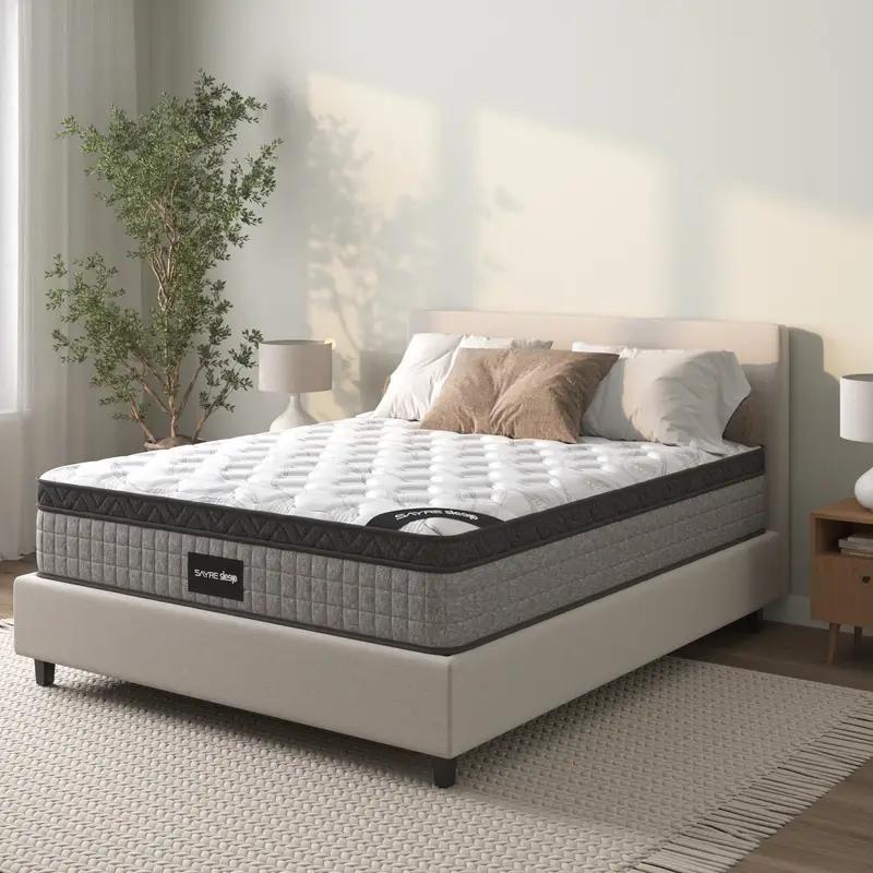 Premium High Quality Diamond Innerspring Hybrid and Cooling Gel Memory Foam Mattress and Motion Isolation