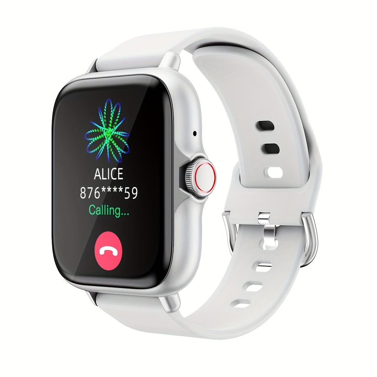 [Smart Watch] 1.83" Smart Watch | Full Touch Screen, Activity Tracker with Call & Message Functions, Pedometer, Multiple Sports Modes, Compatible with IOS/Android Devices, Simple Style, Ideal Gift for Any Occasion