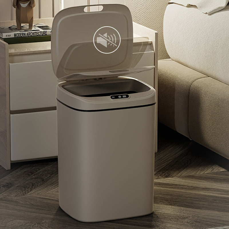 Smart Trash Can, Easily Opened with A Wave Of Your Hand, Tightly Sealed, Effectively Blocking Odors, Keeping The Air Fresh, Stylish In Appearance, Sturdy And Durable, Easy to Clean.