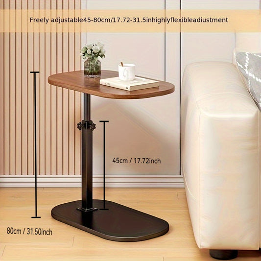 Laptop table, a mobile and adjustable side table/folding table, suitable for home office desks, coffee tables and bedside sofas, used in office reception, offices, holiday and Mother's Day gifts.